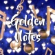 Golden Notes Visual Loops - VideoHive Item for Sale