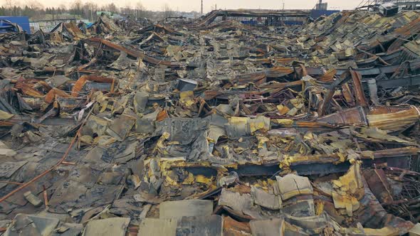 War Ukraine Destruction Damage House Bomb Destroyed Chernihiv