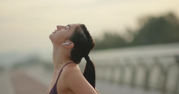 Woman Runner Portrait alt