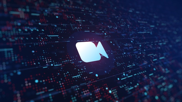 Facetime Button Icon Digital Background alt