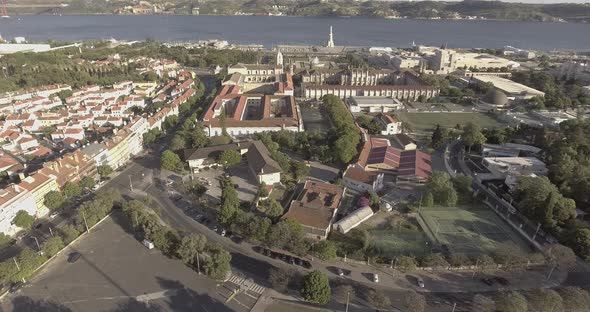 Lisbon by the river Belem alt