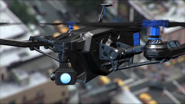 Aerial Drone Loop D8 alt