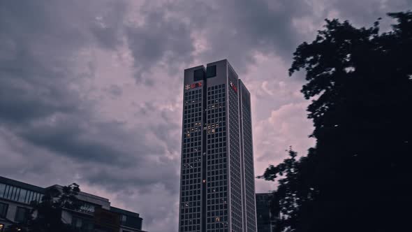 City of Frankfurt at Night
