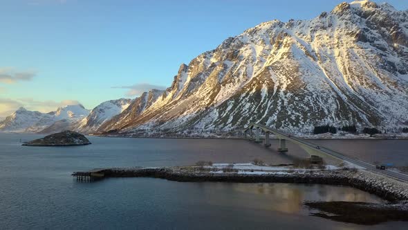 Norway is a country with lots of bridges, because of the fjord,water finds way through the mountain. alt