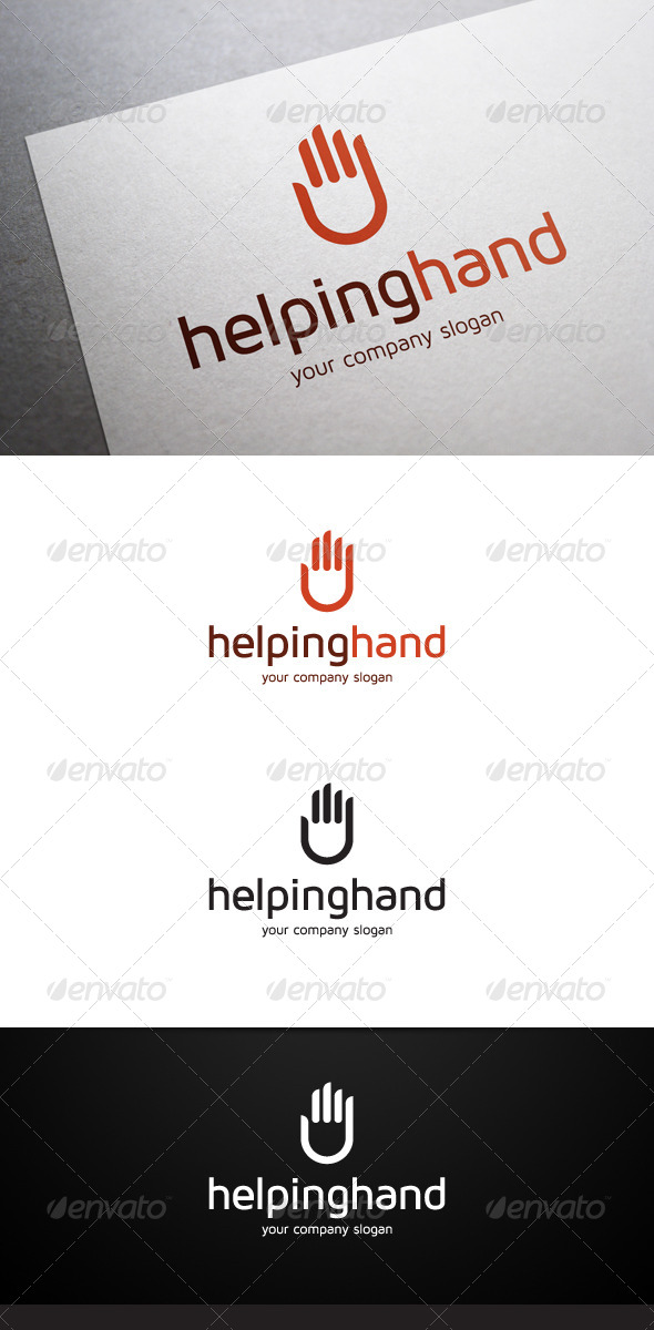 Helping Hand Logo - Symbols Logo Templates