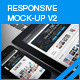 myResponsive screen mock-up V2