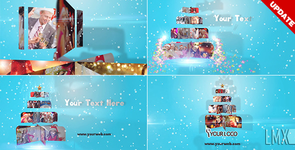Christmas Image Tree - VideoHive 6337541