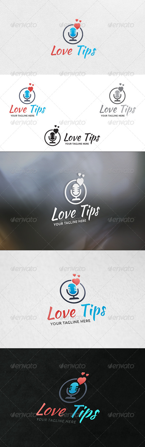 Love Talk - Logo Template - Objects Logo Templates