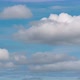 Summer Clouds Floating Across Blue Sky to Weather Change. Time Lapse - VideoHive Item for Sale