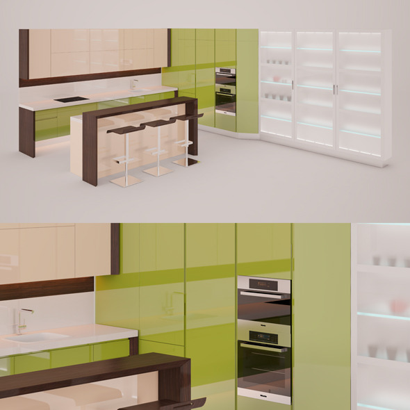 Kitchen Set - 3Docean 6418646