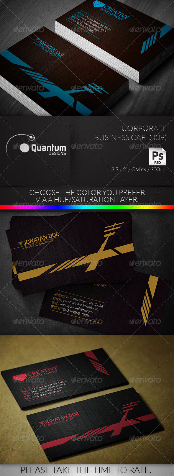 Corporate Business Card 09 - Corporate Business Cards