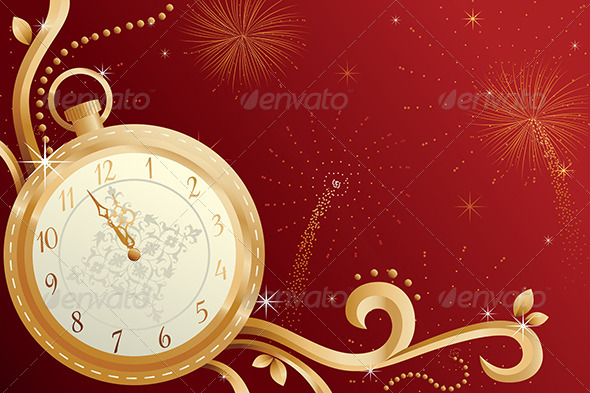 New Year Celebration - Backgrounds Decorative