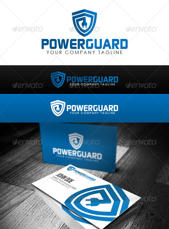 Power Guard Logo - Crests Logo Templates