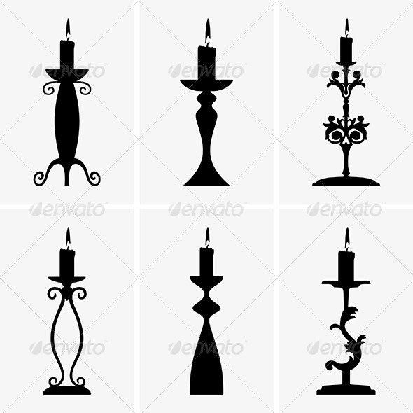 Candlesticks - Man-made Objects Objects
