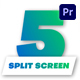Multiscreen Transitions - 5 Split Screen - VideoHive Item for Sale