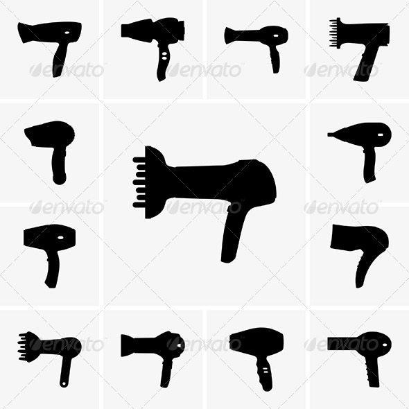 Hair Dryers - Man-made Objects Objects
