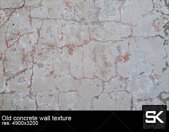 Old Concrete Wall - Concrete Textures