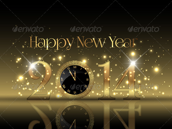 Happy New Year Background - New Year Seasons/Holidays