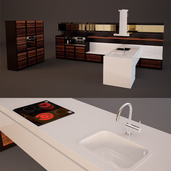 Kitchen Set - 3Docean 6422349