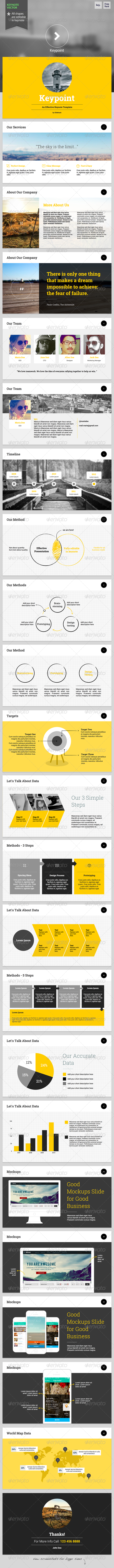 Keypoint - Keynote Template - Keynote Templates Presentation Templates
