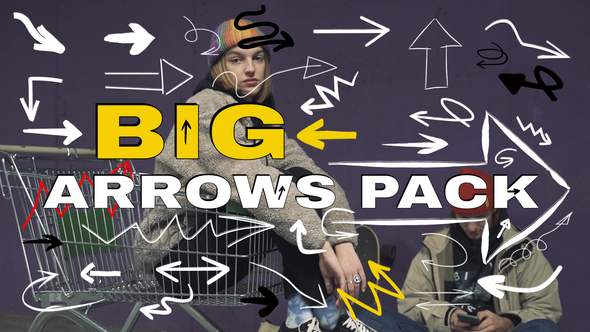Big Arrows Pack Elements template preview