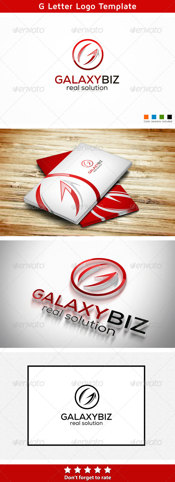 Galaxy Trader - Letters Logo Templates