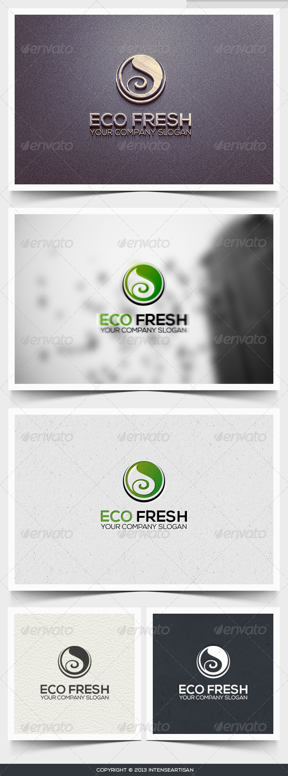Eco Fresh Logo Template - Nature Logo Templates