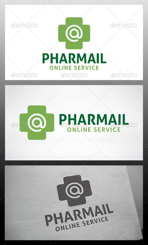 Pharmacy Mail Logo - Nature Logo Templates