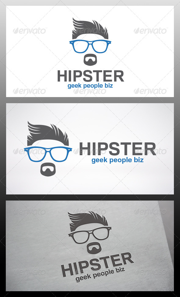 Hipster Logo - Humans Logo Templates