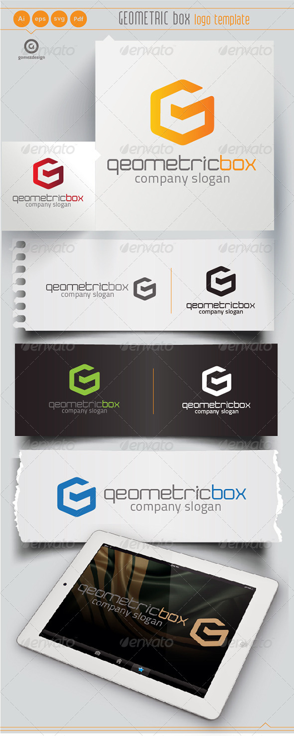 Geometric Box - Logo Templates