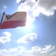 Lübeck City Flag (Germany) on a Flagpole V4 - VideoHive Item for Sale