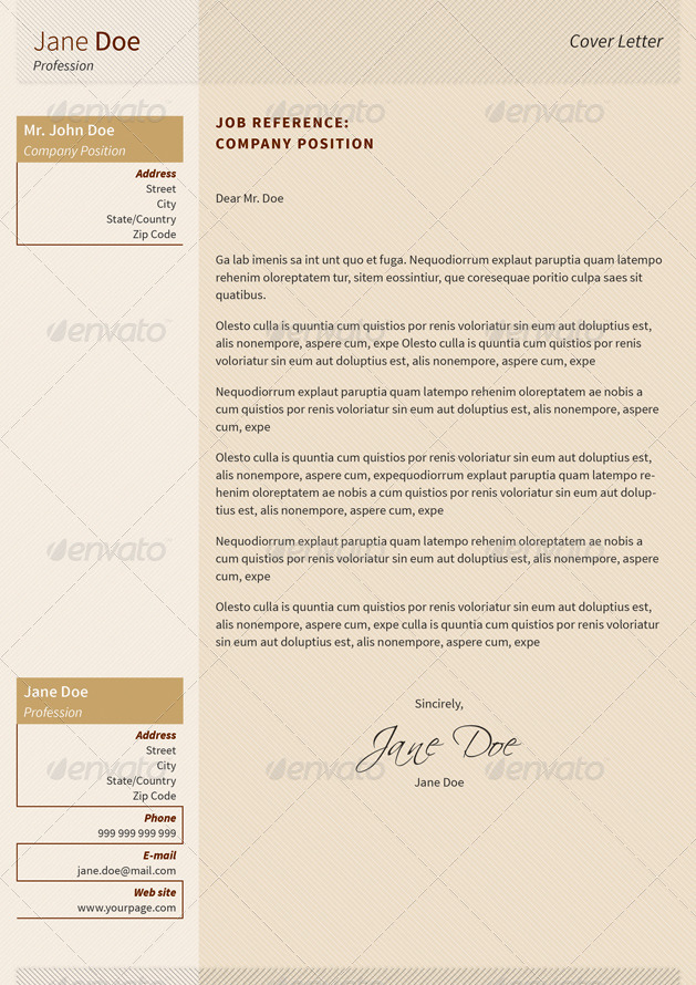 CV/Resume Template Set (vol.2) by GFXTemplate | GraphicRiver