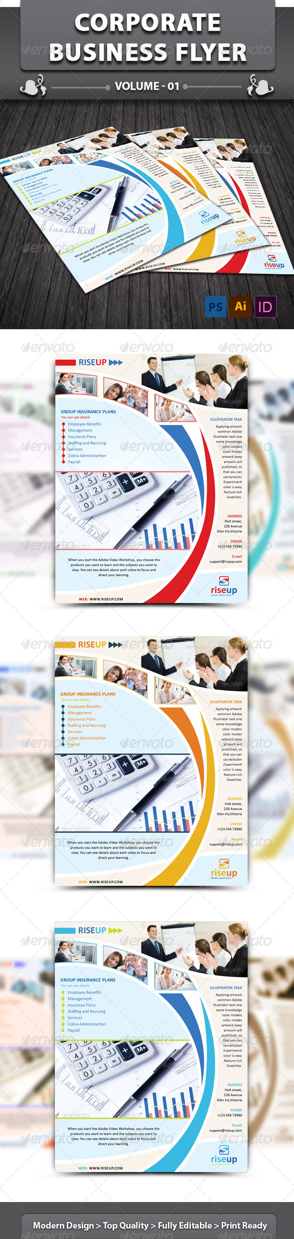 Corporate Business Flyer | Volume 1 - Corporate Flyers