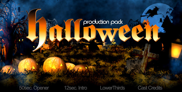Halloween Production Pack