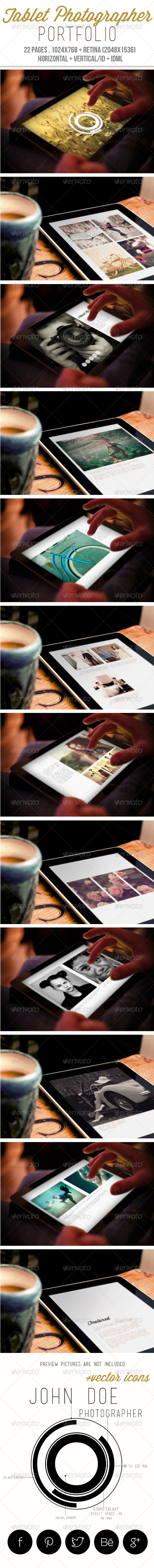 iPad & Tablet Photographer Portfolio - Digital Magazines ePublishing