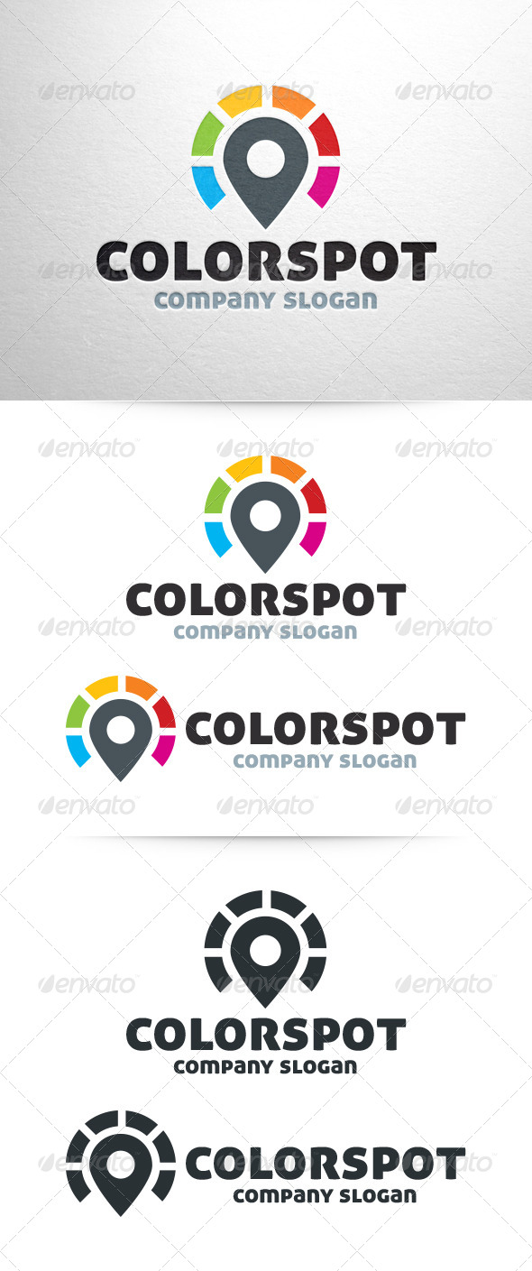 Color Spot Logo - Symbols Logo Templates