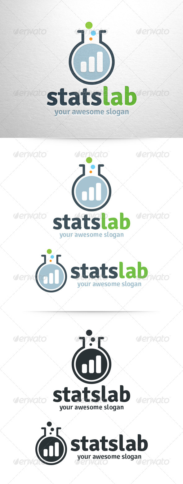 Stats Lab Logo - Symbols Logo Templates