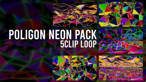 Poligon Neon Pack 5clip Loop