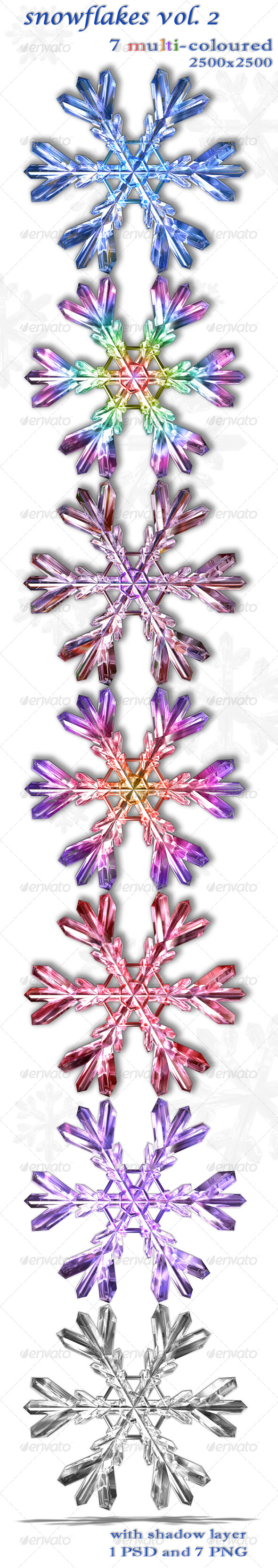 Snowflake - Objects 3D Renders