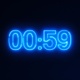Neon Light 60 Seconds Countdown - VideoHive Item for Sale