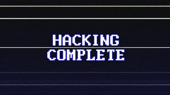 Hacking Complete Glitch Text