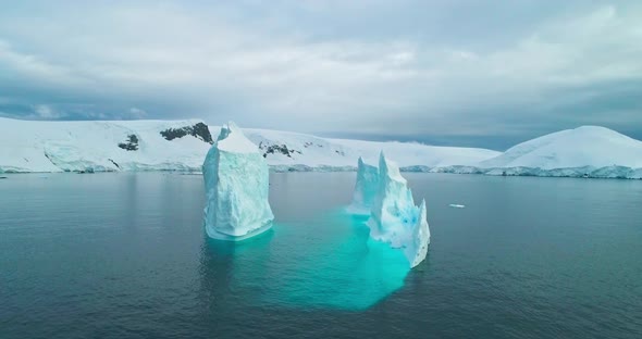 Iceberg at harbor