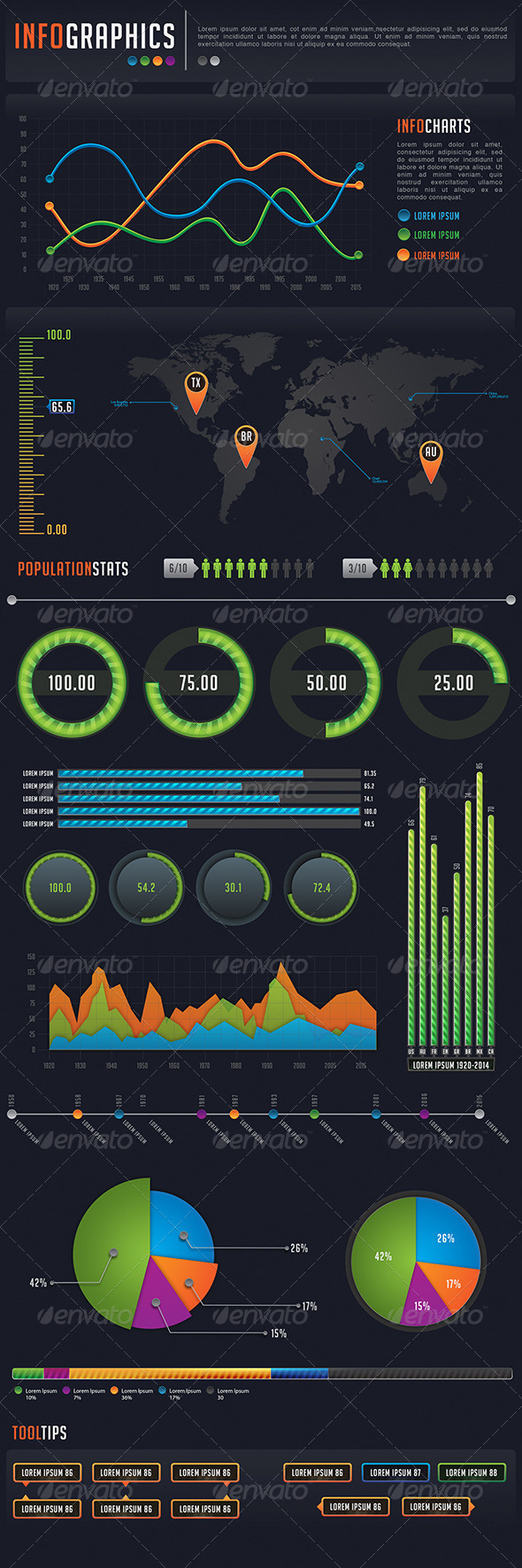 Bright Future Infographics - Infographics