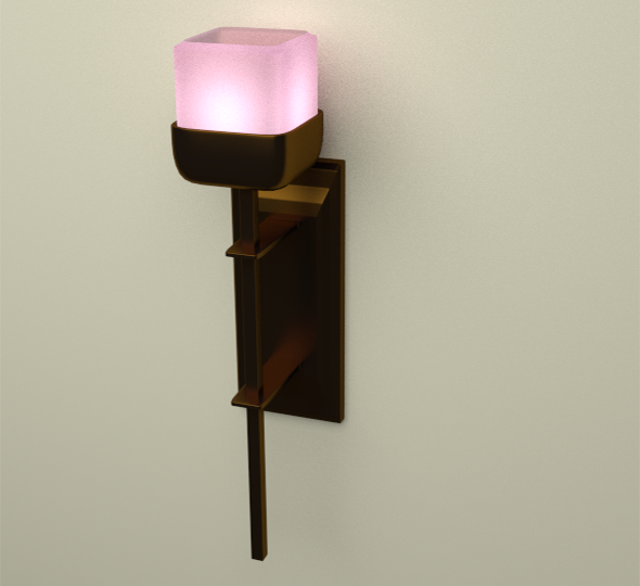 Lamp on wall - 3Docean 6435137