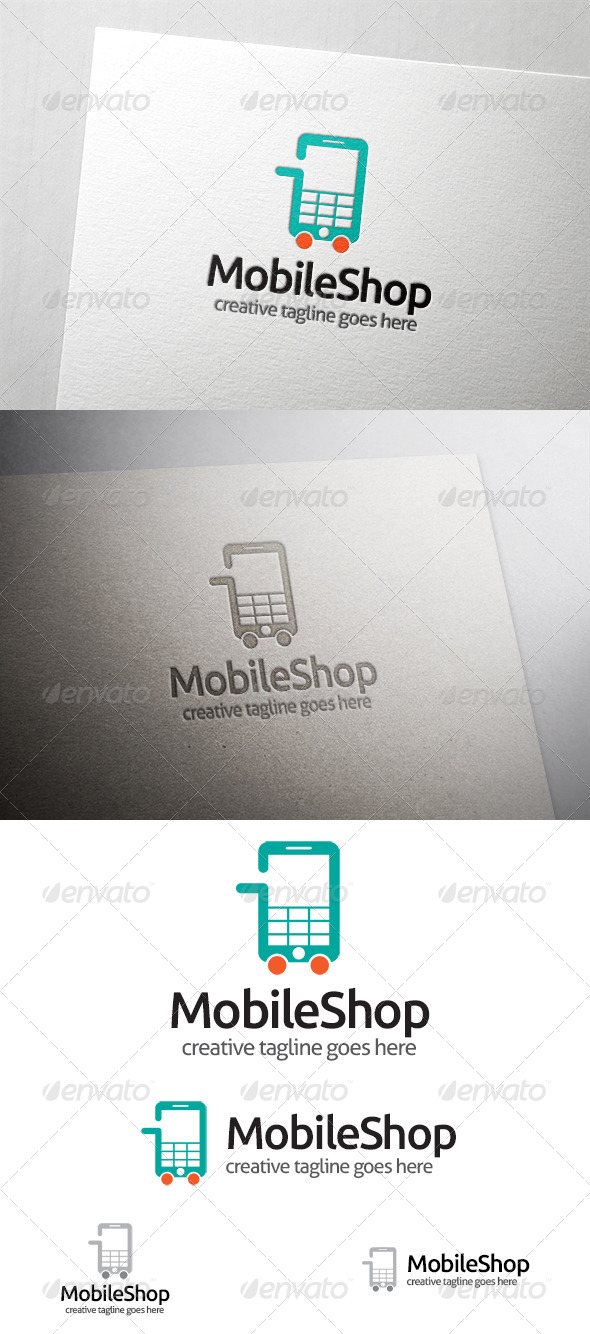 Mobile Shop Logo - Objects Logo Templates
