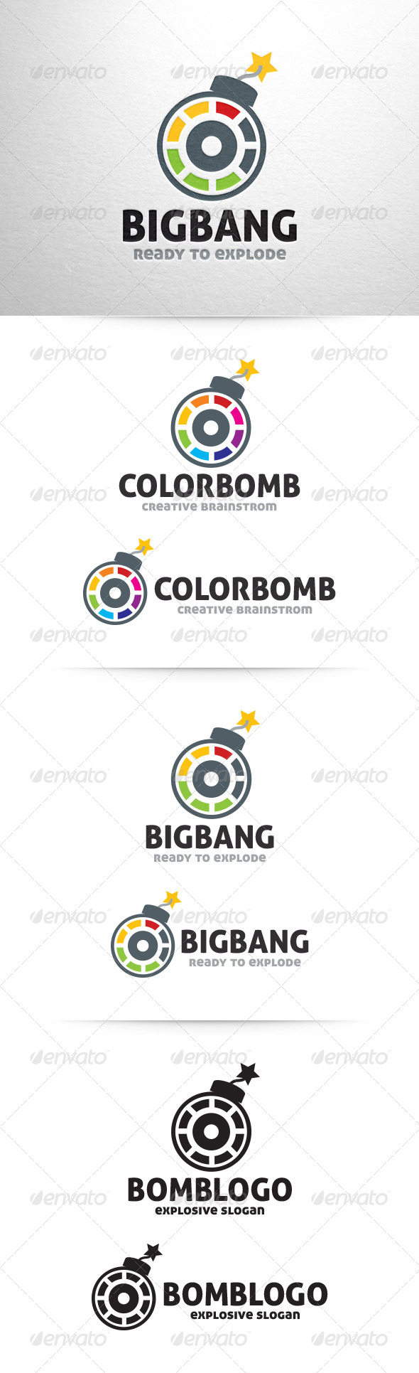 Bomb Logo Template - Objects Logo Templates