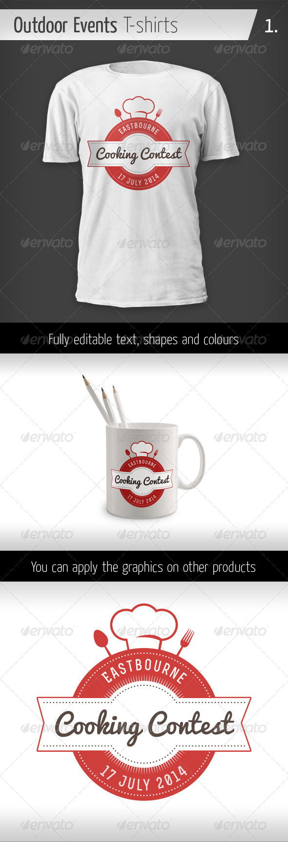 Outdoor Events T-shirts - Cooking contest - Events T-Shirts