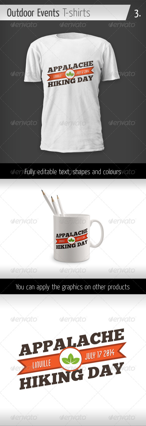 Outdoor Events T-shirts - Hiking Day - Events T-Shirts