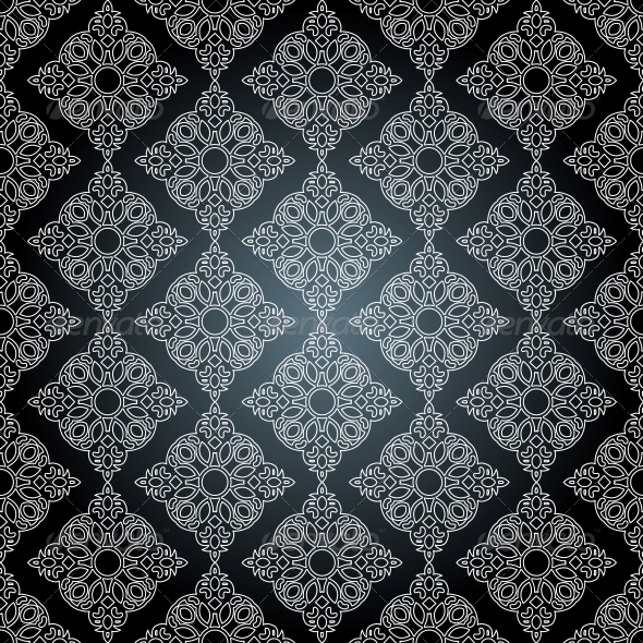 Seamless Pattern in Mosaic Ethnic Style. - Patterns Decorative