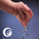Female Hand With Water - VideoHive Item for Sale